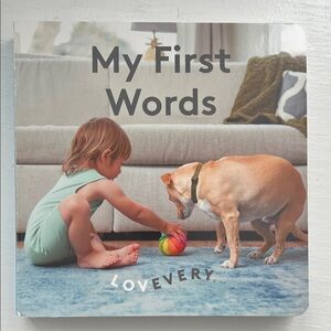 Lovevery My First Words Board Book